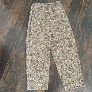 Wide leg pants, worn once.